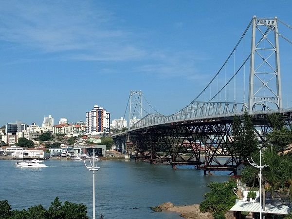 Ponte Hercílio Luz salta para a segunda posição em ranking de avaliações online